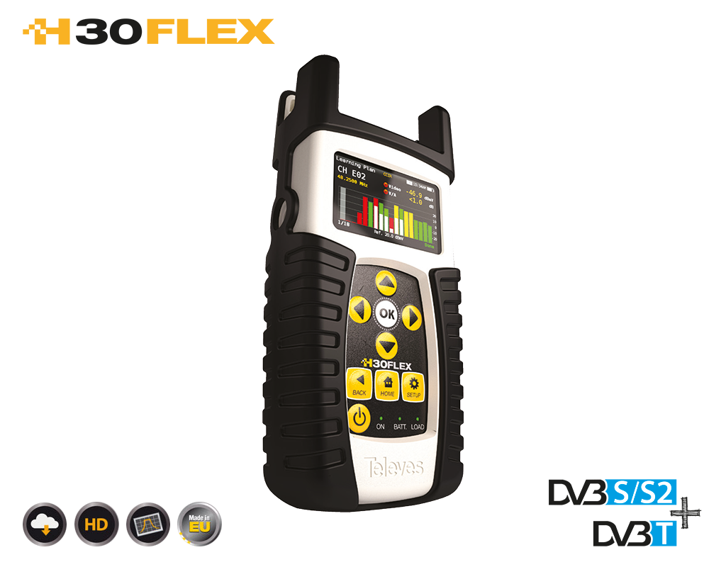 593301 H30FLEX DVB-S/S2 + DVB-T 12-34-0100